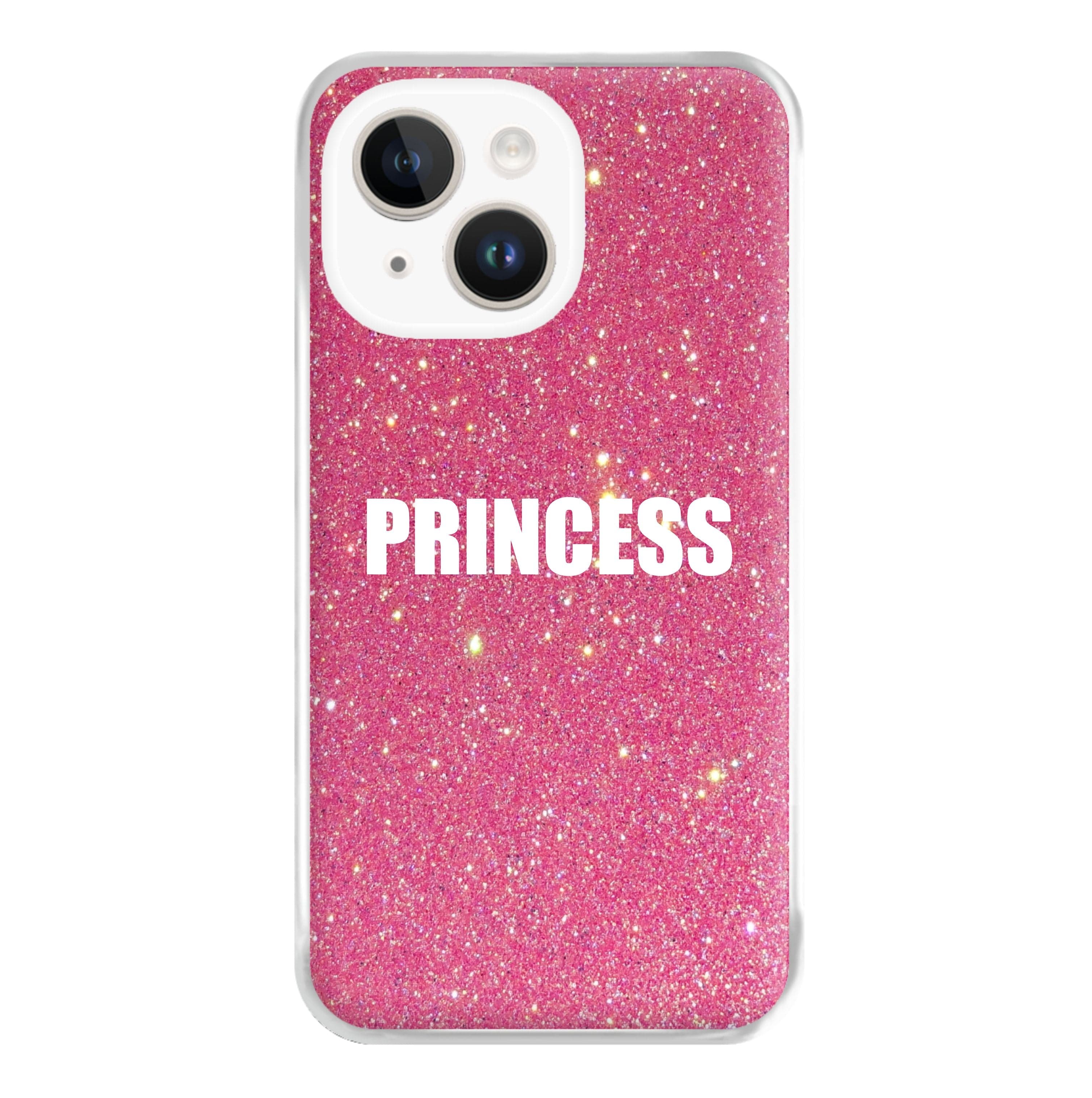 Glittery Pink Princess Phone Case