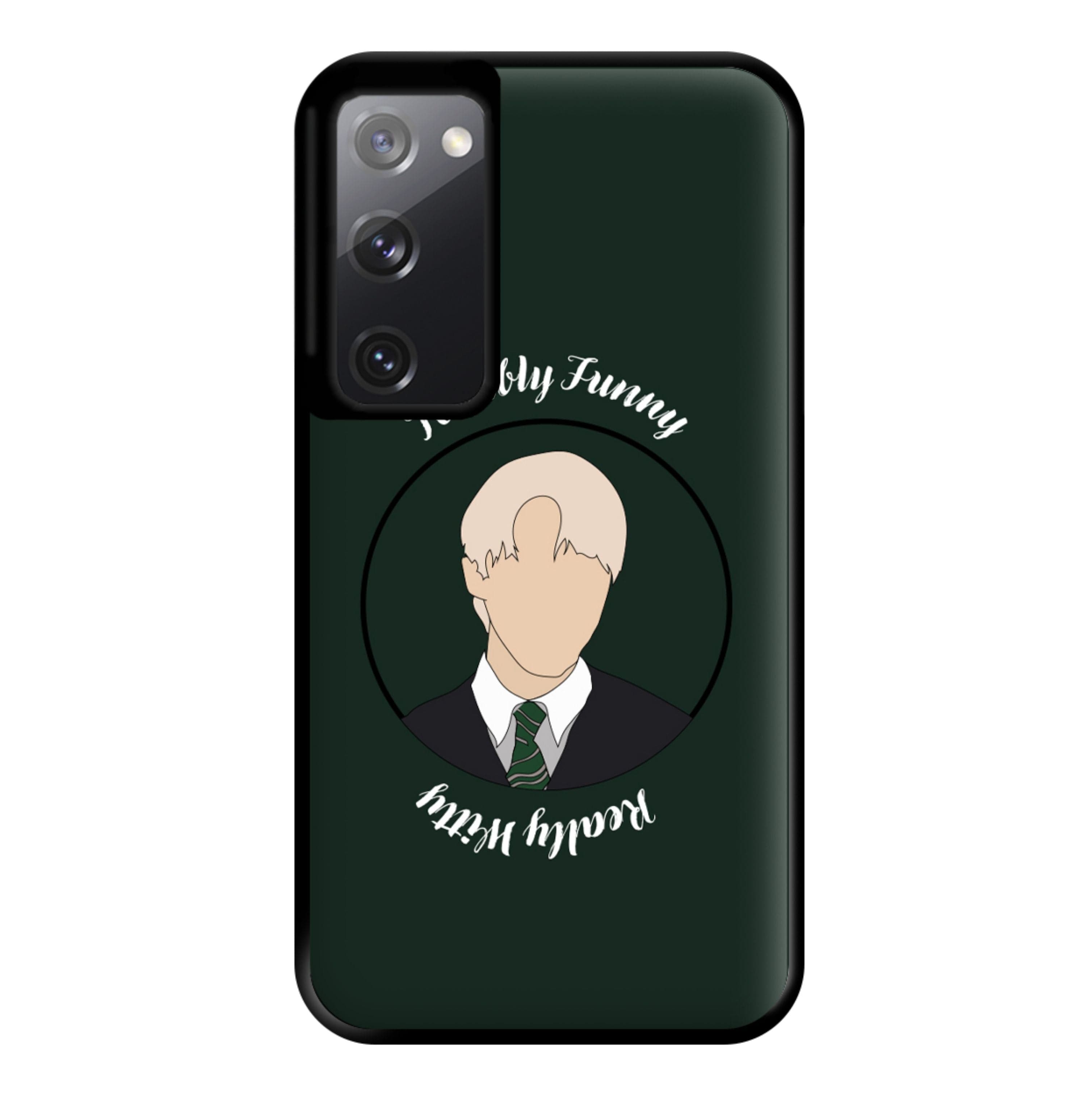 Terribly Funny, Really Witty Draco Malfoy Phone Case