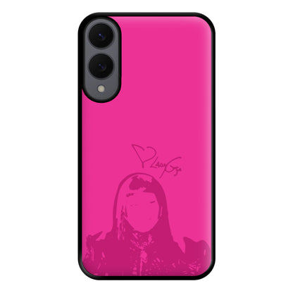 Pink Gaga Silhouette  Galaxy S25 Edge Case