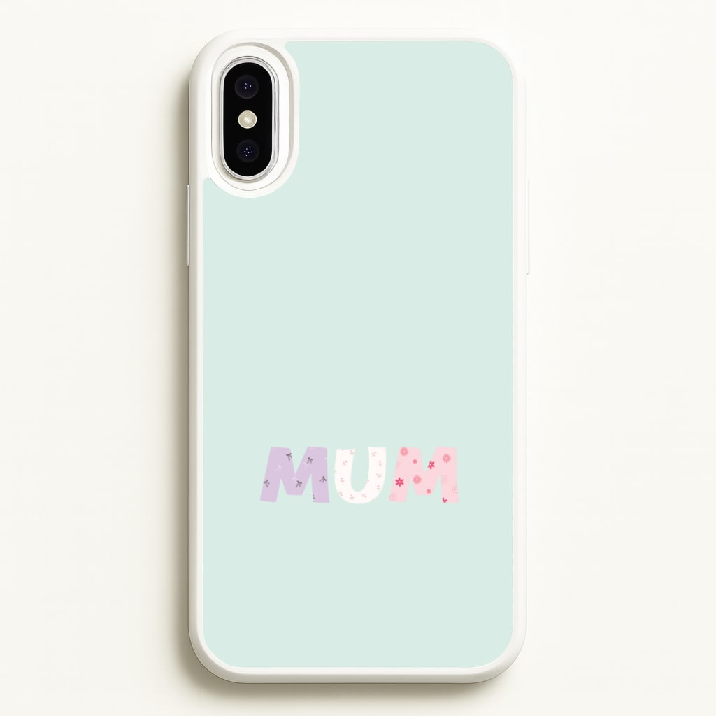 Mum Patchwork iPhone XS Max Case