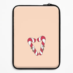 Christmas Candycane Plushies Universal Laptop Sleeve