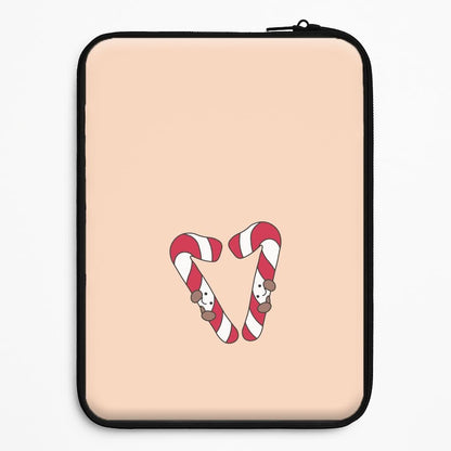 Christmas Candycane Plushies Universal Laptop Sleeve