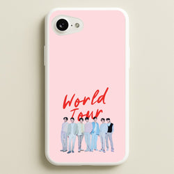 K-Pop Band Pastel Tour iPhone 16e Case