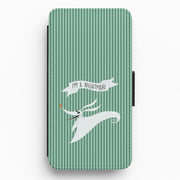 Stripey I'm A Nightmare Flip / Wallet Phone Case 1