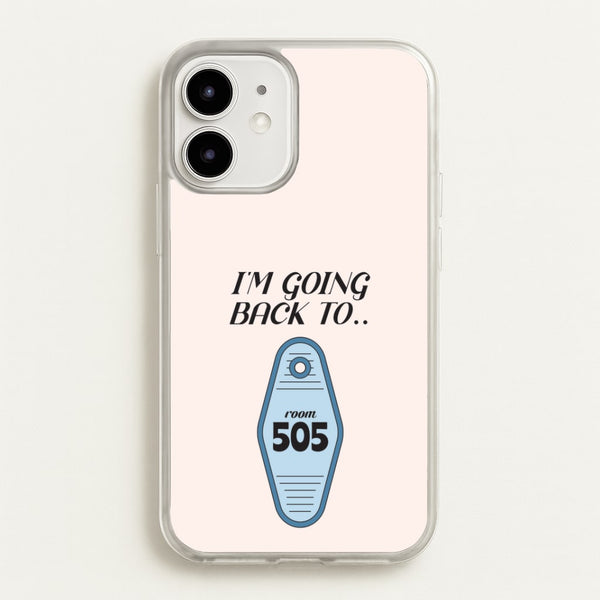 I'm Going Back To 505 Keyring iPhone 12 / 12 Pro Case