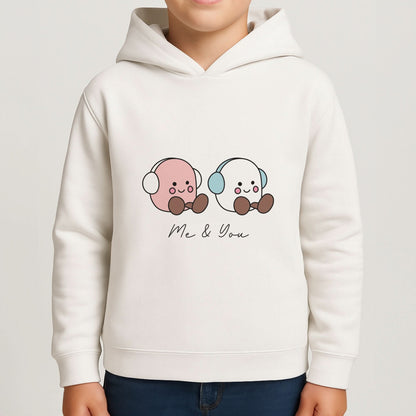 Cute Christmas Marshmellow Plushies Boys Hoodie