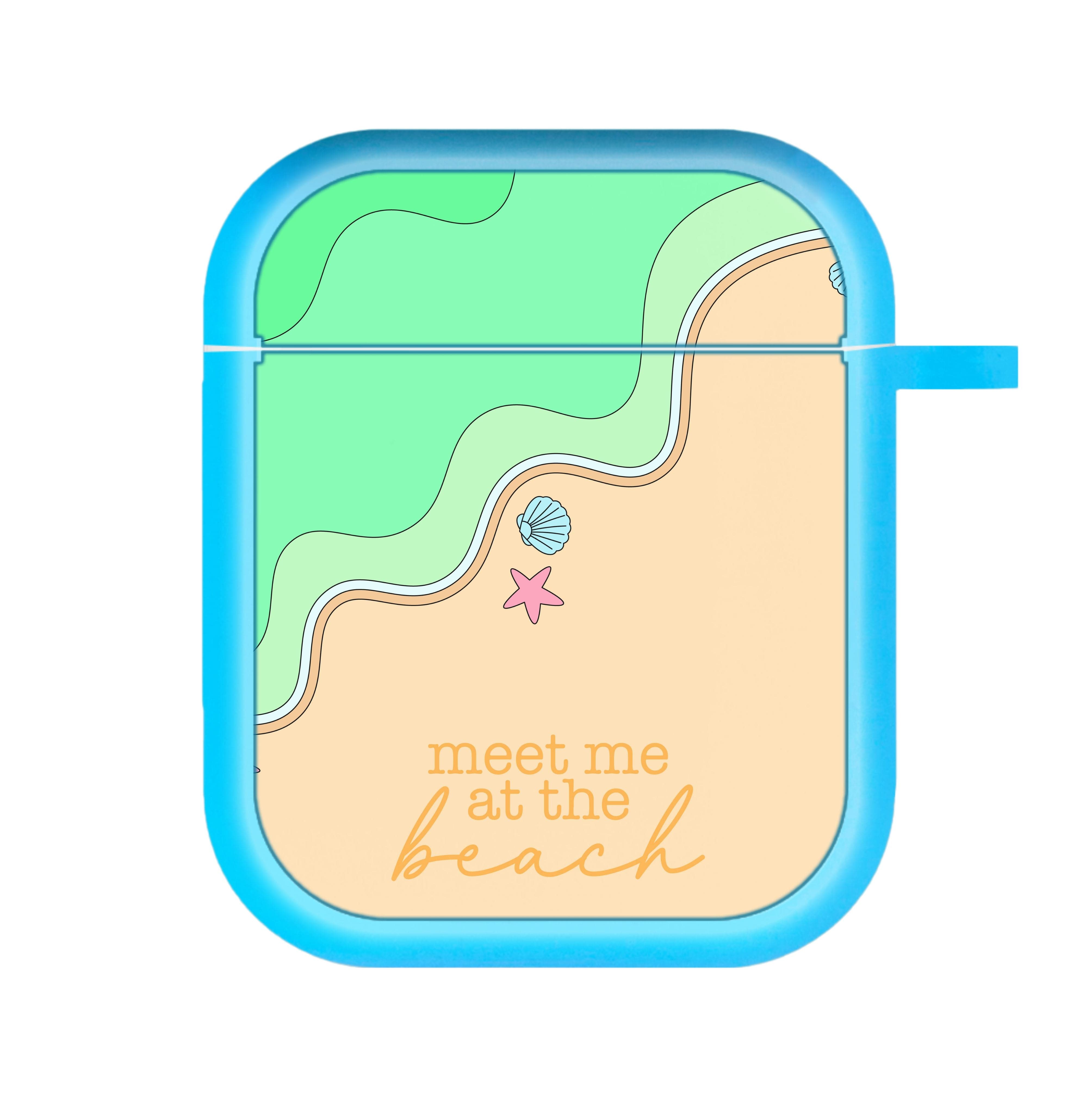 Meet Me At The Beach - Summer AirPods Case