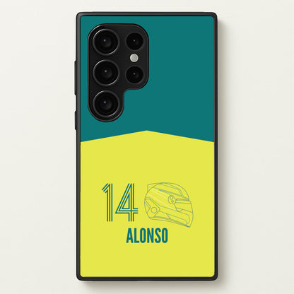 Alonso Helmet 2026 Galaxy S24 Ultra Case