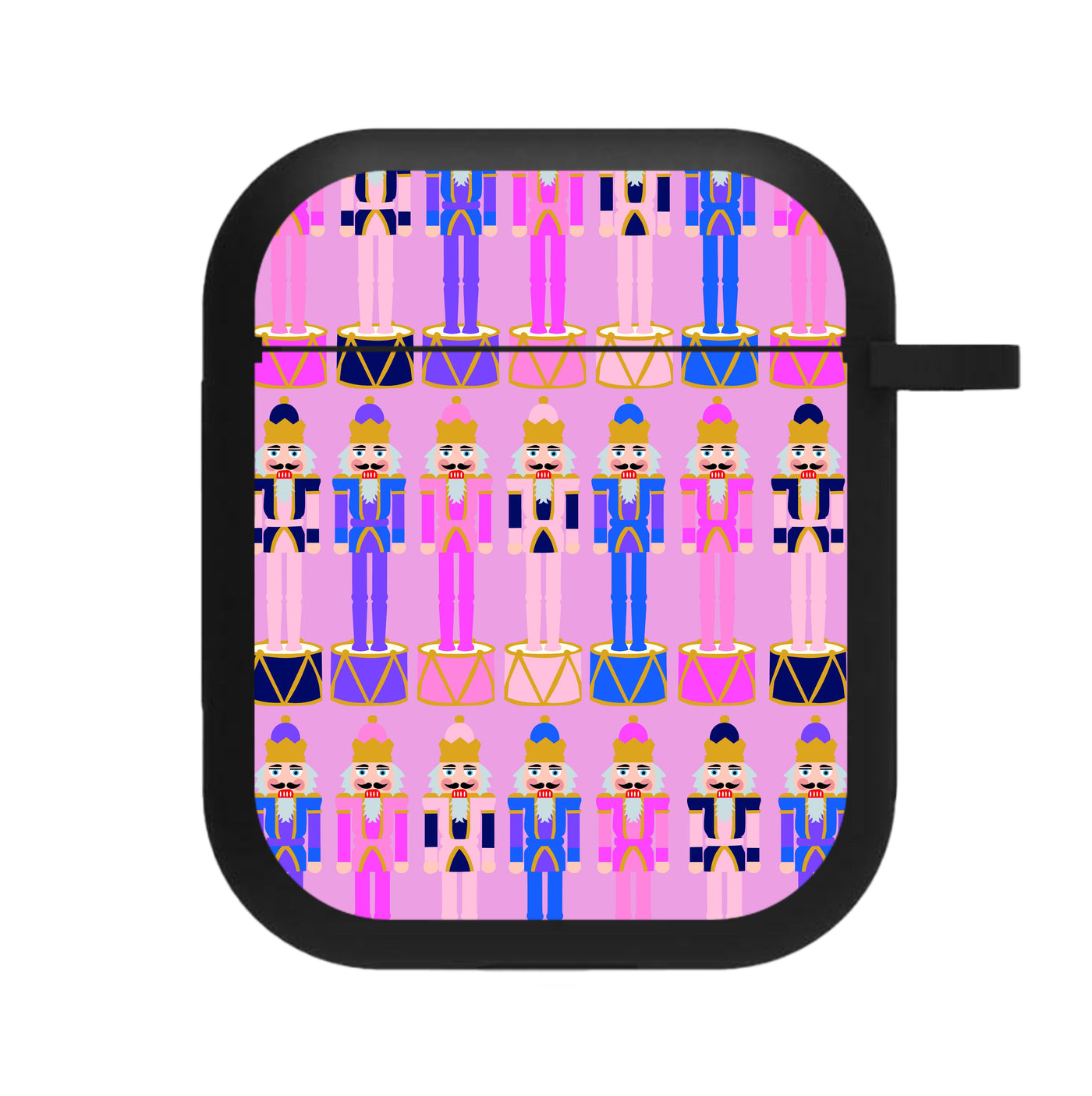 Pink Nutcracker - Christmas Patterns AirPods Case