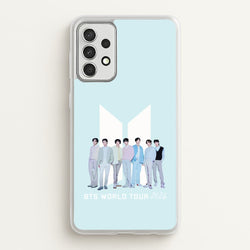 K-Pop Band Tour Pastel Blue Galaxy A52 / A52s Case