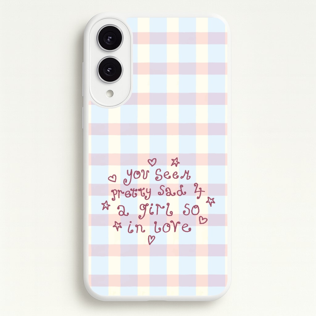 Dreamy Plaid Galaxy S25 Edge Case
