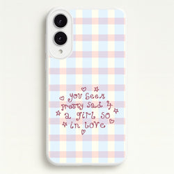 Dreamy Plaid Galaxy S25 Edge Case