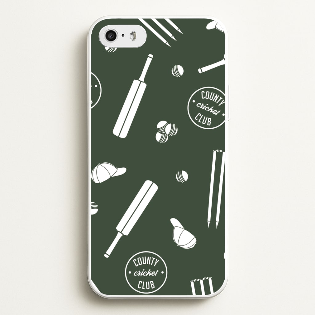 Cricket Props Pattern iPhone 5 / 5s / SE 2016 Case