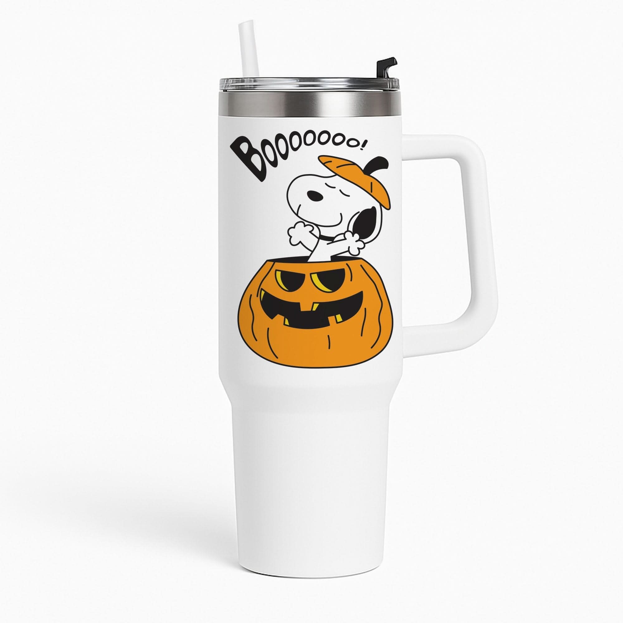 Cartoon Beagle Pumpkin Tumbler
