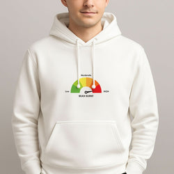 Burnt Bean Guage Mens Hoodie