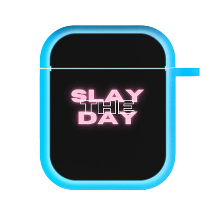 Slay The Day - Sassy Quote AirPods Case