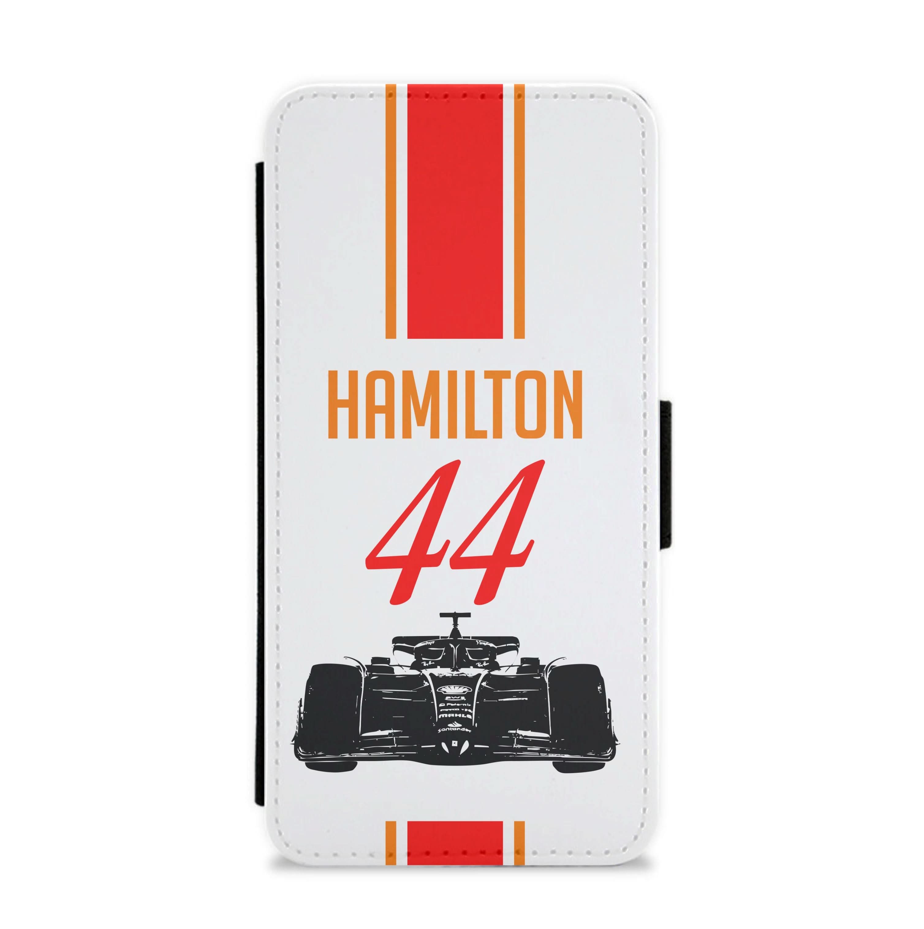 F1 Car Hamilton Flip / Wallet Phone Case