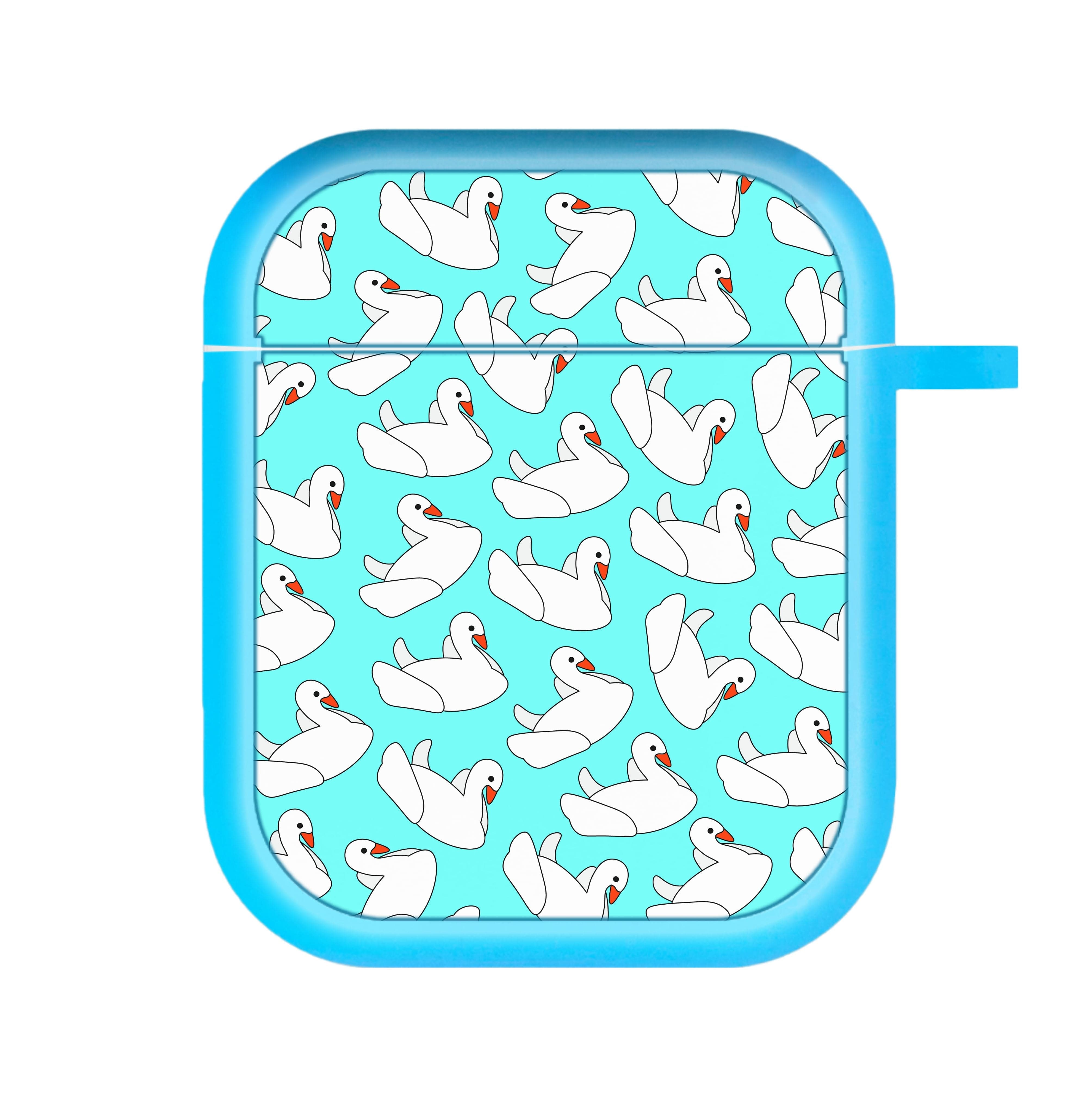 Swan Pattern - Summer AirPods Case