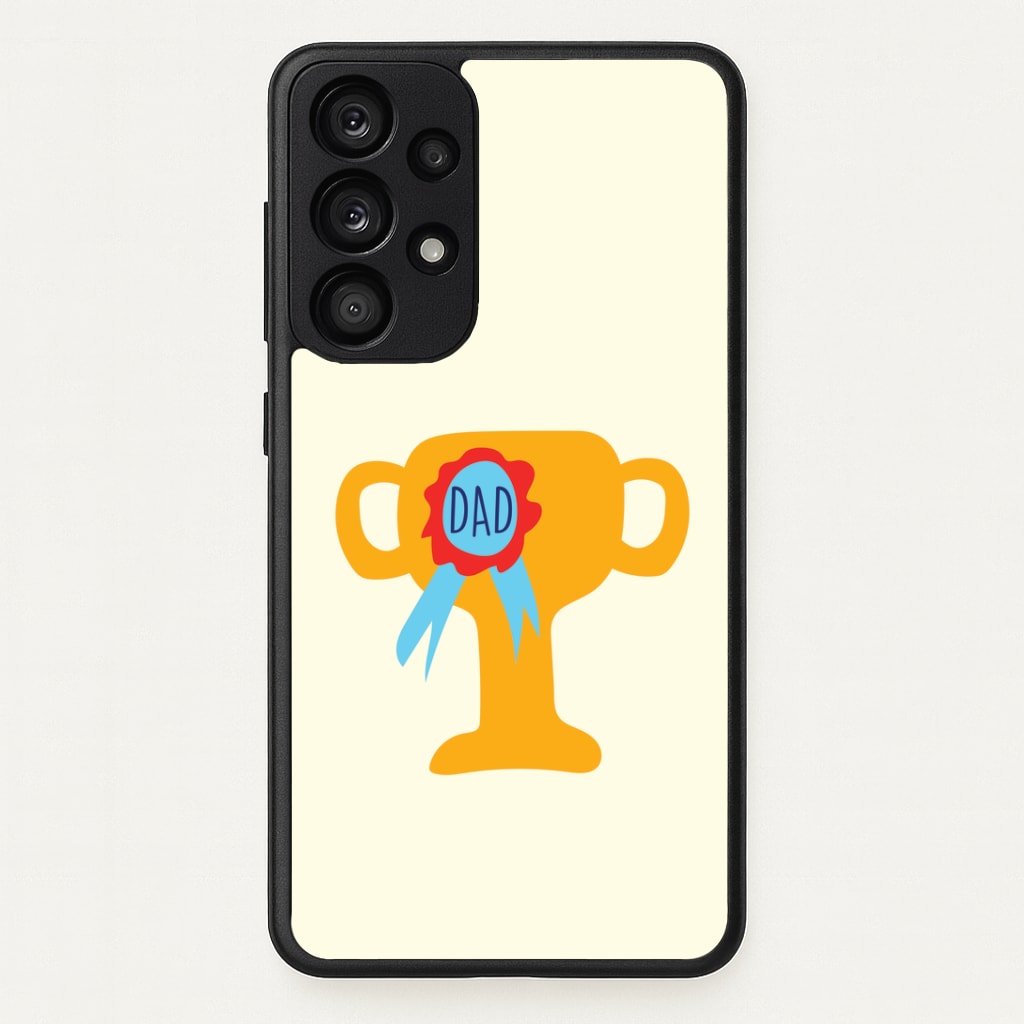 Cartoon Dad Trophy Galaxy A53 Case