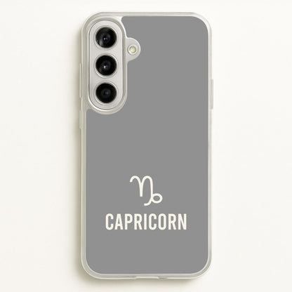 Capricorn Pastel Zodiac Galaxy A56 Case