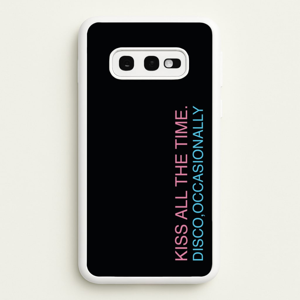 Disco Occasionally Text Galaxy S10e Case