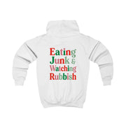 Eating Junk & Watching Rubbish Kids Hoodie 5
