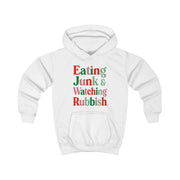 Eating Junk & Watching Rubbish Kids Hoodie 2