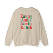 Eating Junk & Watching Rubbish Sweatshirt 9