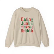 Eating Junk & Watching Rubbish Sweatshirt 4