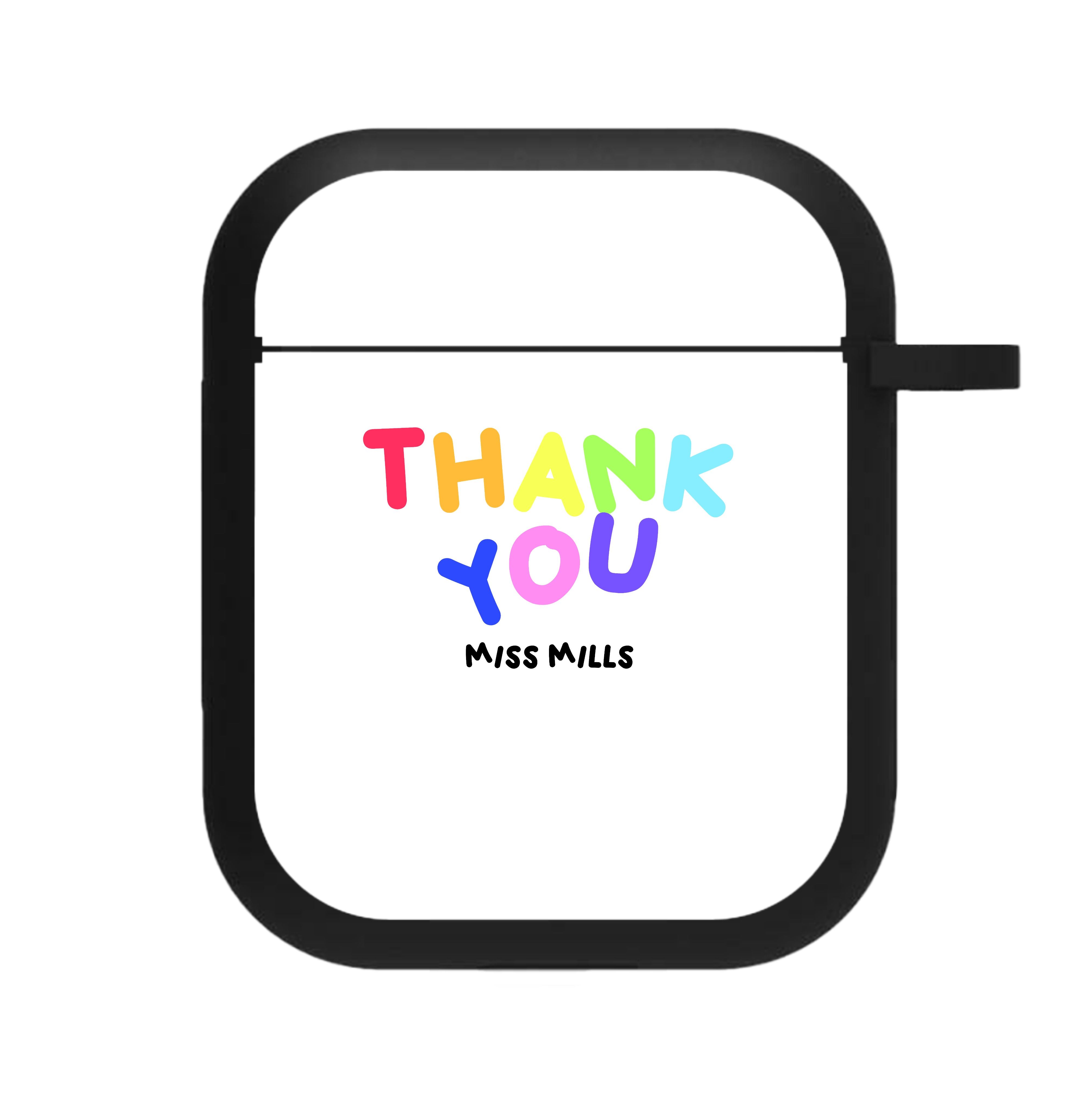 Thank You - Personalised Teachers Gift AirPods Case