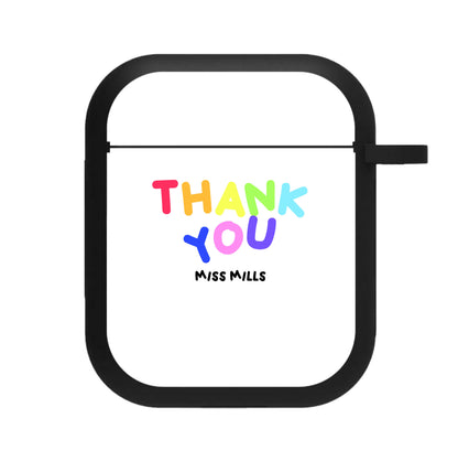 Thank You - Personalised Teachers Gift AirPods Case