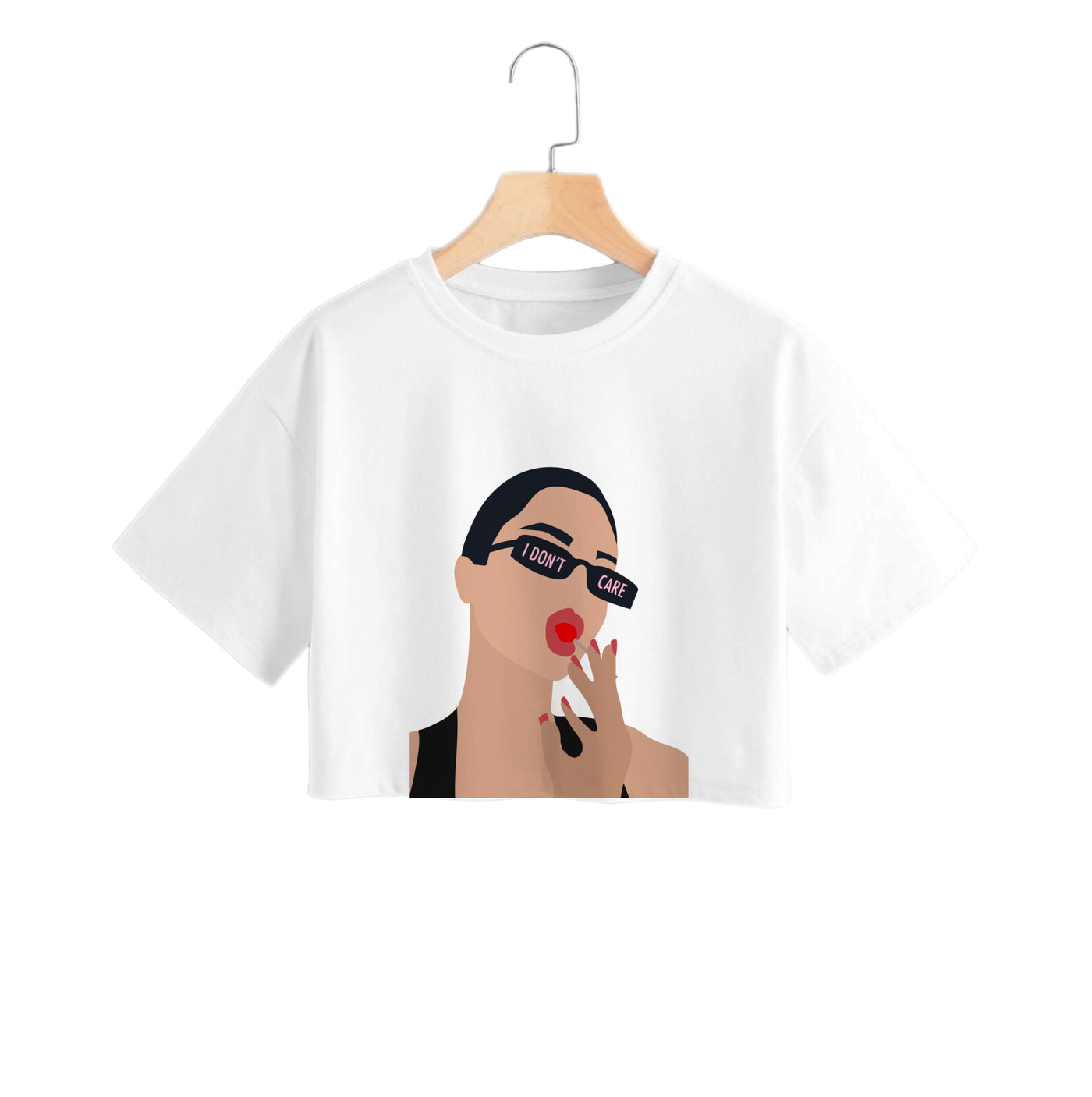 Kendall Jenner - I Don't Care Crop Top