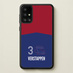Verstappen Helmet 2026 Galaxy A71 Case