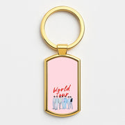 K-Pop Band Pastel Tour Luxury Keyring 3