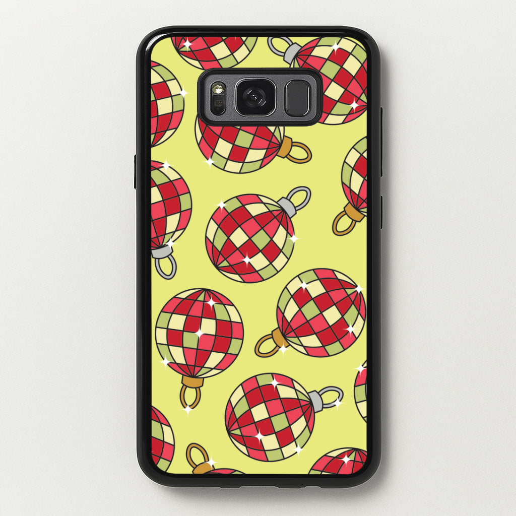 Disco Baubles Pattern Galaxy S8 Plus Case