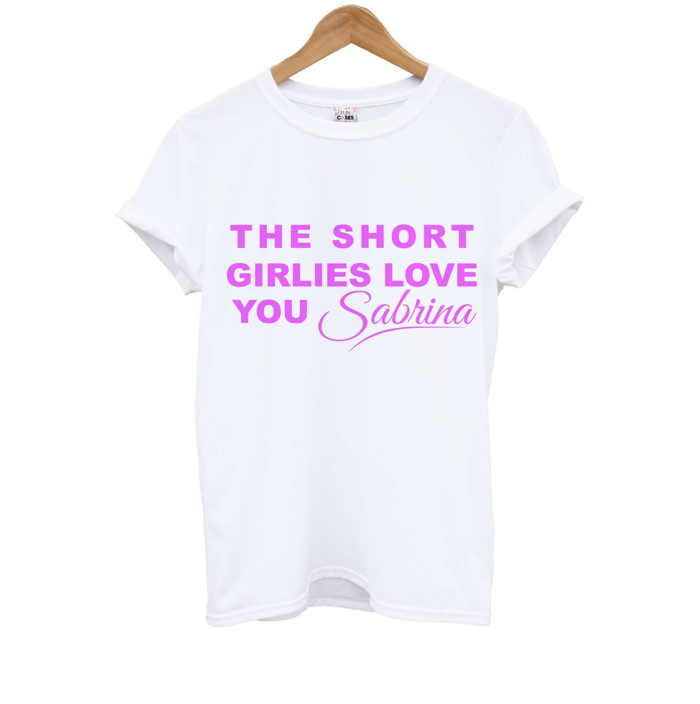 The Short Girlies Love You Sabrina Kids T-Shirt