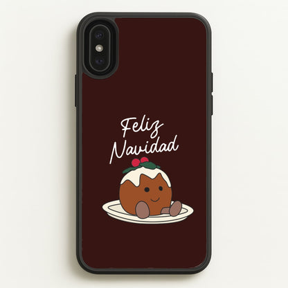 Christmas Pudding Plush iPhone XS Max Case
