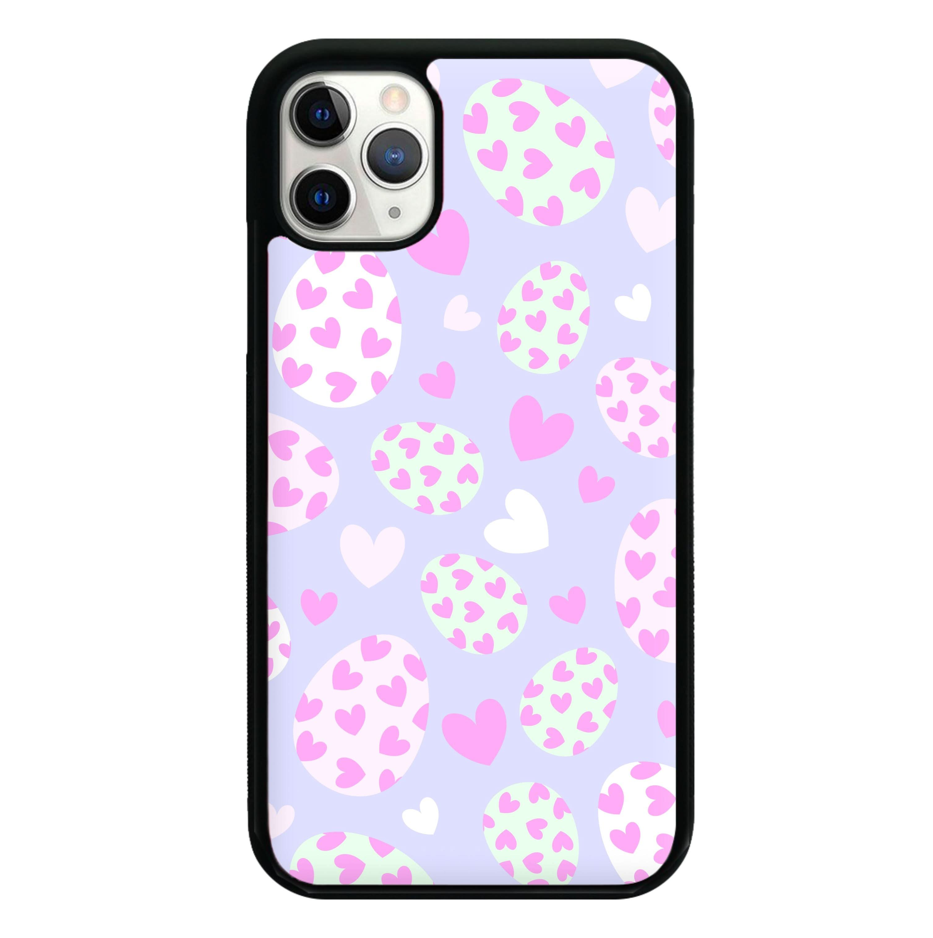 Heart Easter Eggs Pattern Phone Case