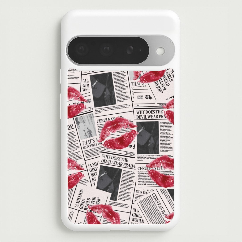 Front Page Kisses Google Pixel 10 Pro XL Case