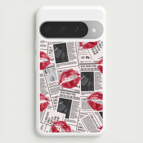 Front Page Kisses Google Pixel 10 Pro XL Case
