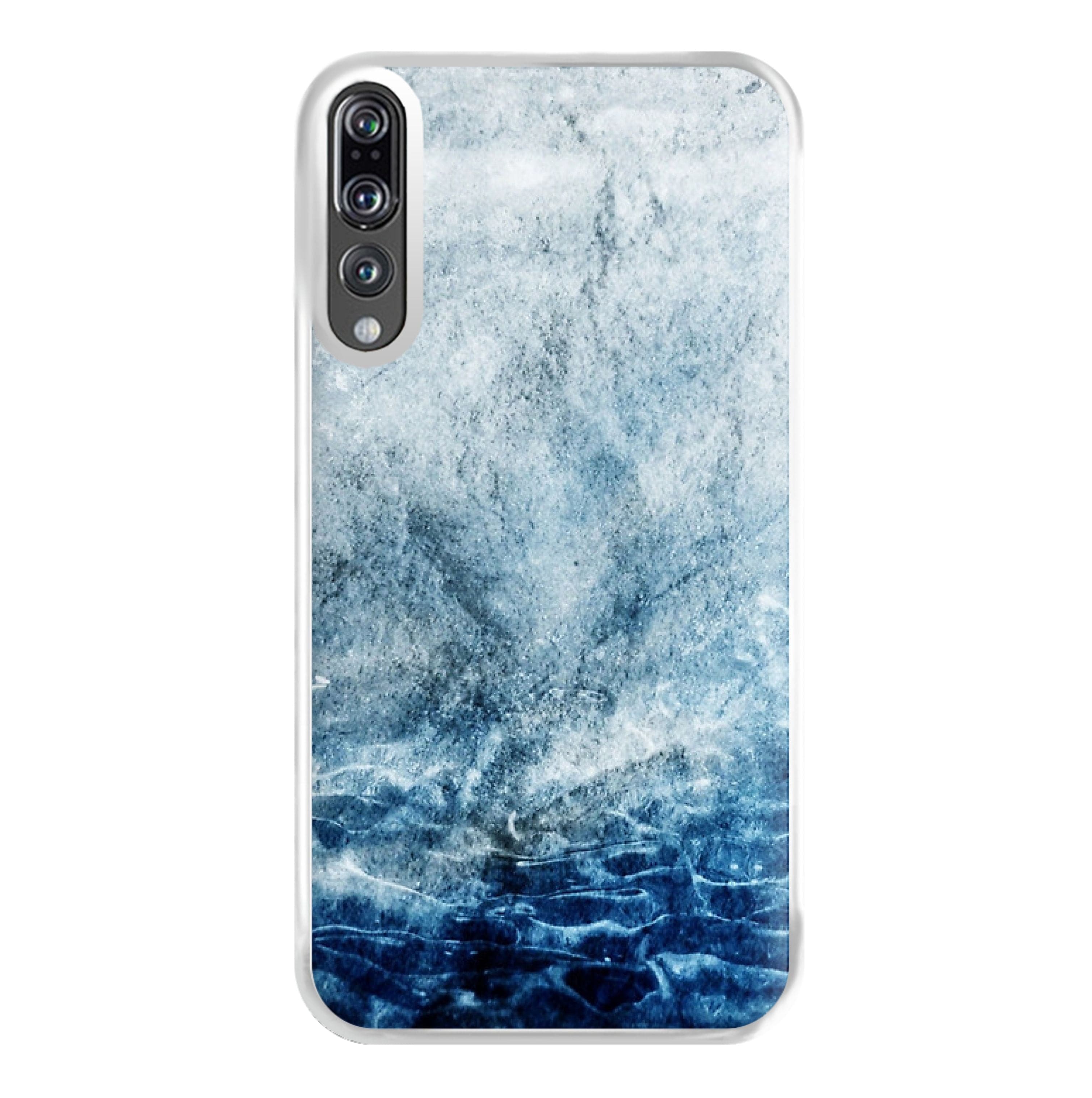 Sea Blue Marble Phone Case