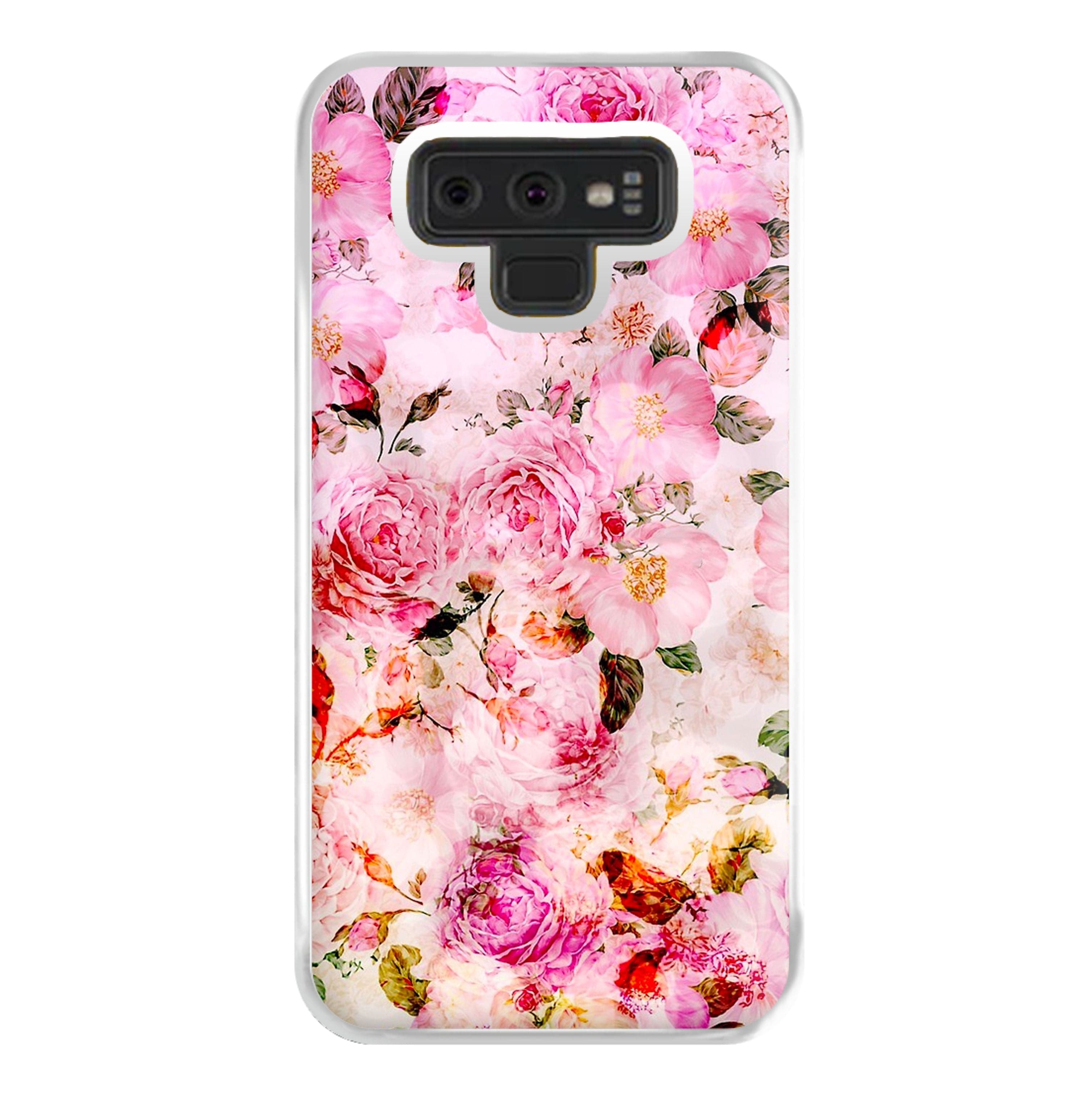 Pretty Pink Chic Floral Pattern Phone Case