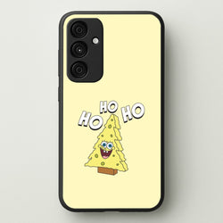 Christmas Tree Cartoon Sponge Galaxy A35 Case