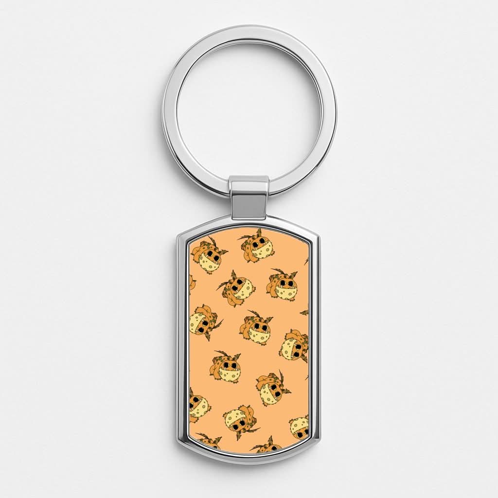 Baby Dragons Pattern Luxury Keyring