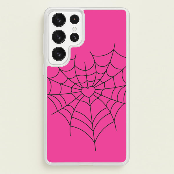 Spiderweb Hearts II Galaxy S22 Ultra Case