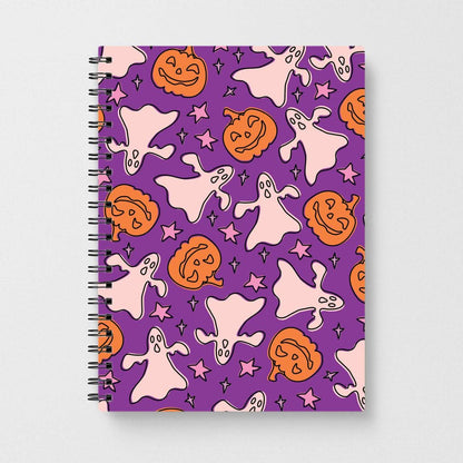Abstract Halloween Pattern Notebook