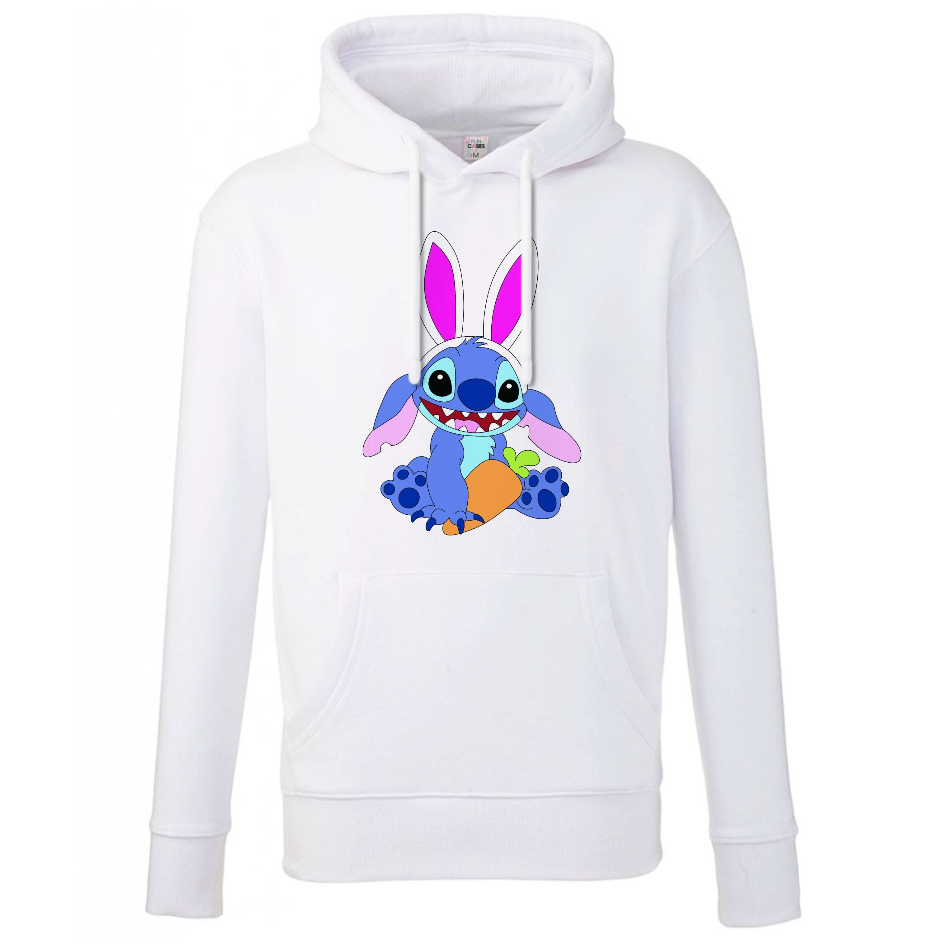 Easter Bunny Blue Alien Hoodie