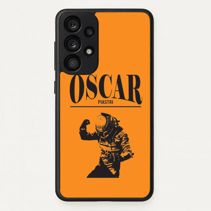 Oscar Orange And Black Galaxy A33 Case