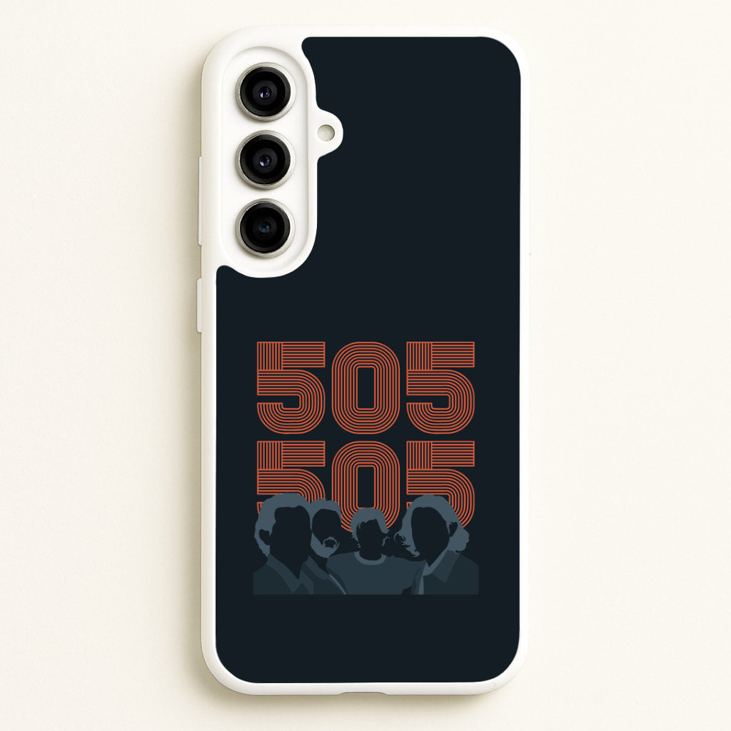 505 Band Members Dark Galaxy A56 Case