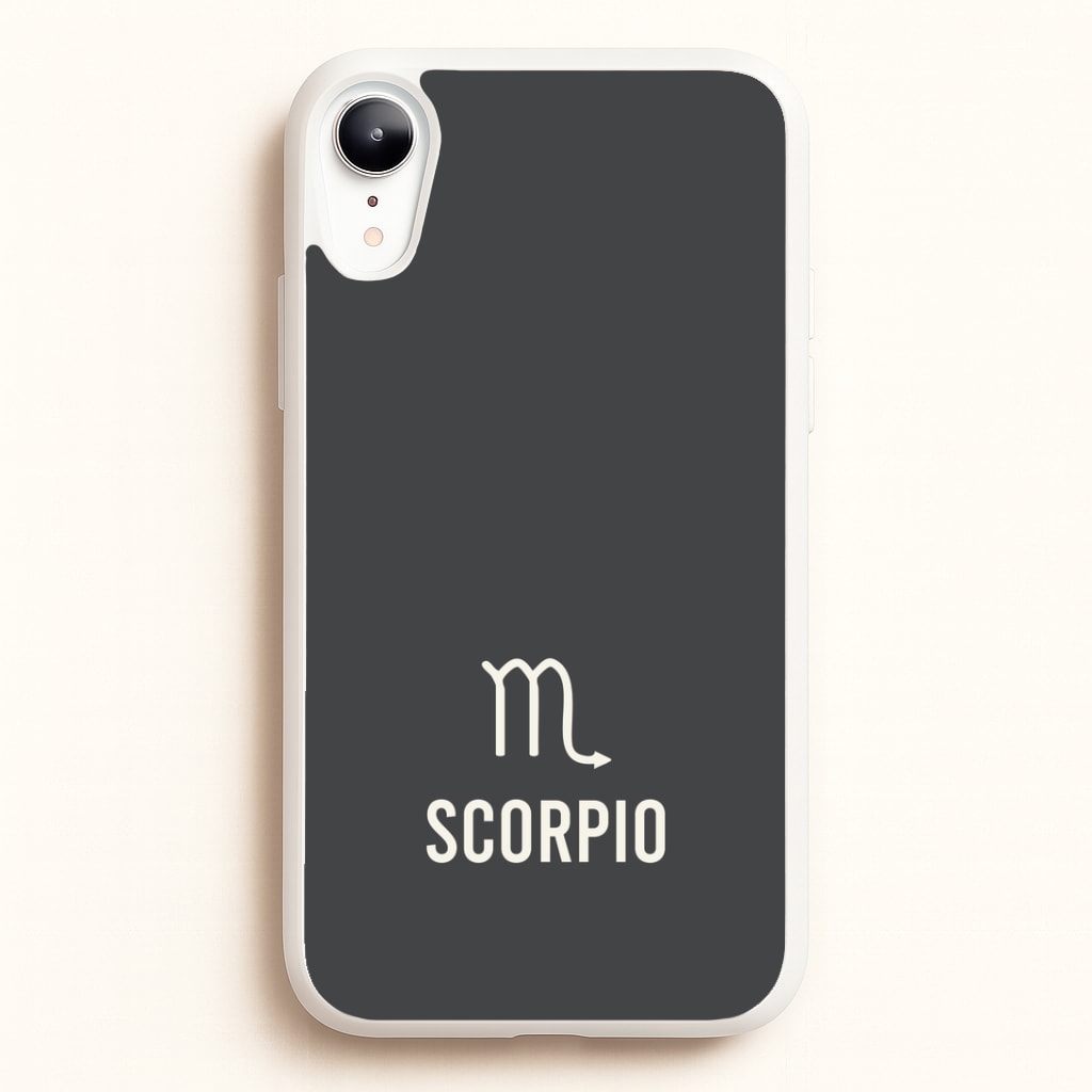 Scorpio Pastel Zodiac iPhone XR Case